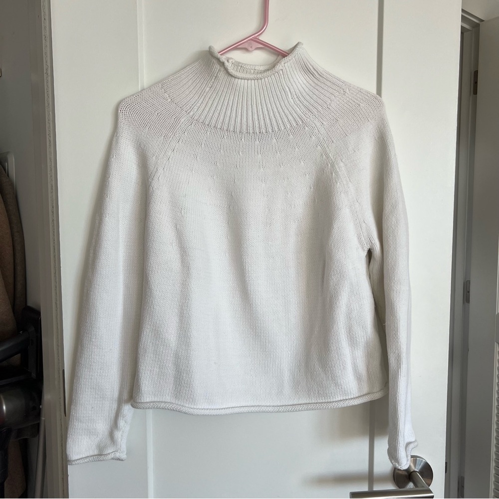 J. Crew White Women's Sweater